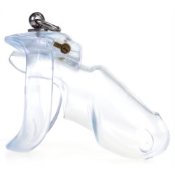 Generique Cage de chasteté Dick Off 10 x 3cm Transparent